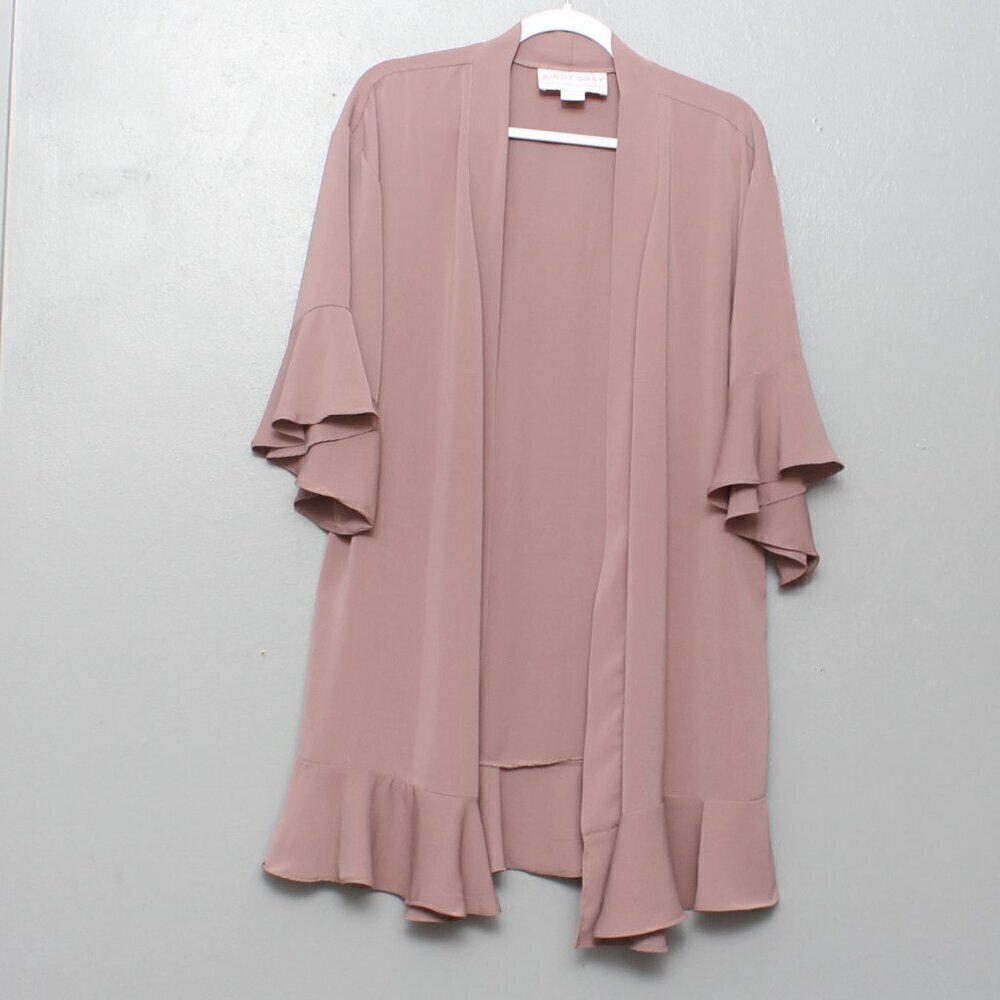 Birdy Grey rose Kenny ruffle robe